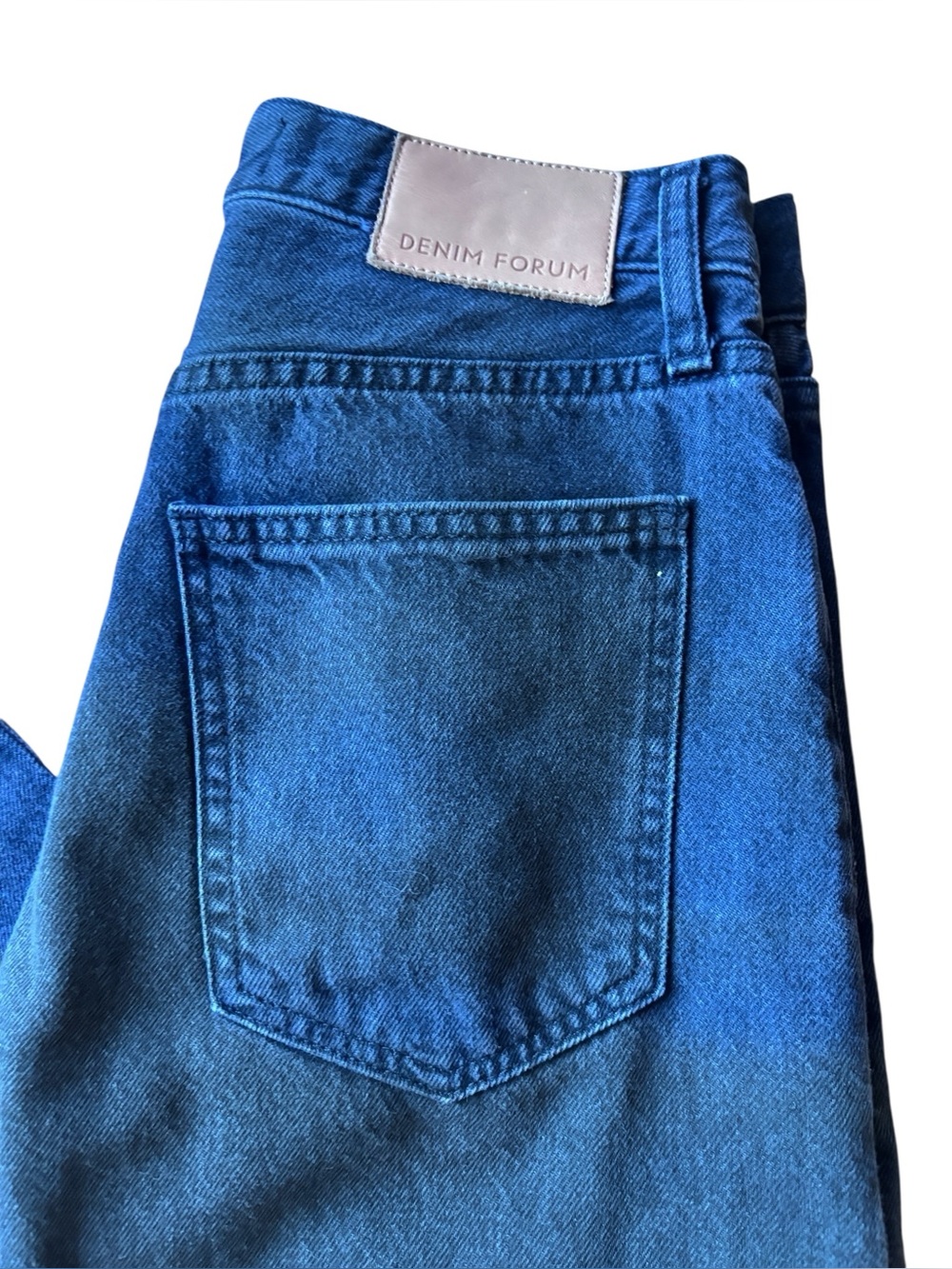Denim Forum The Zoe Super Hi-Rise Baggy Jeans Black Size 27